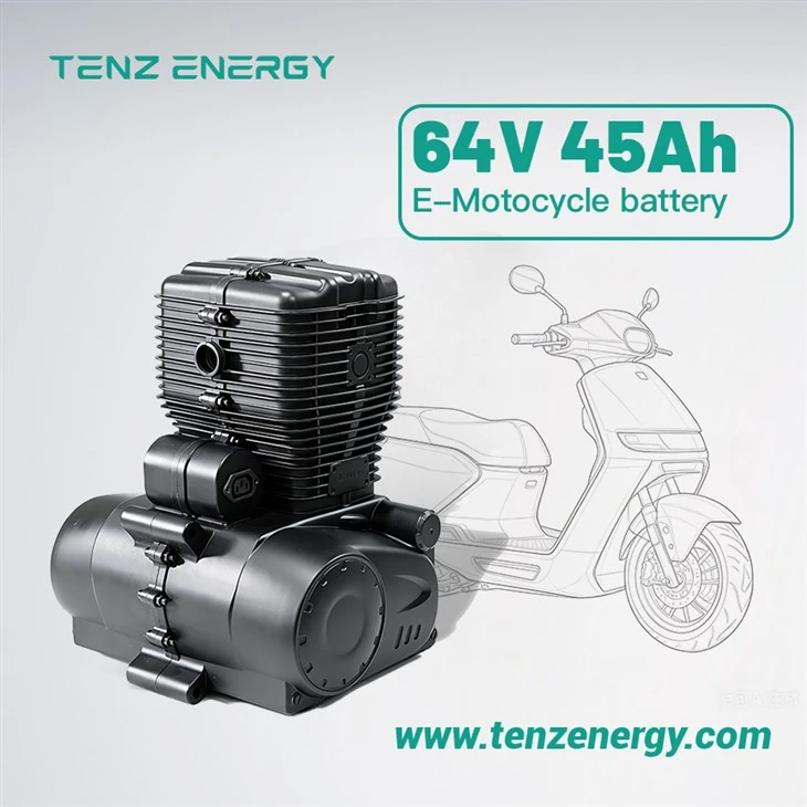 64V 45Ah Electric Motorcycle Battery ODM Tailor-made Battery Unit Heavy Load Lithium Power Pack