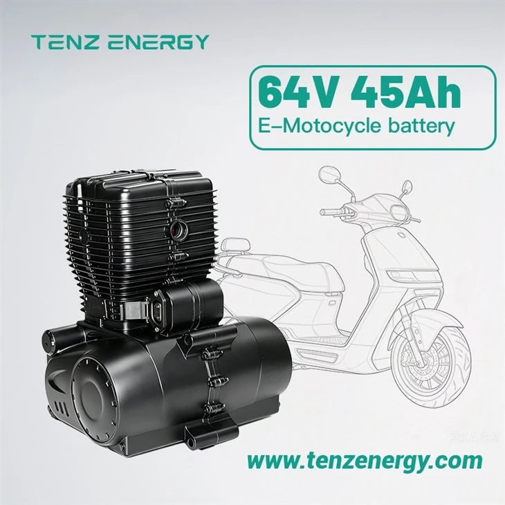 64V 45Ah Electric Motorcycle Battery ODM Tailor-made Battery Unit Heavy Load Lithium Power Pack suppliers