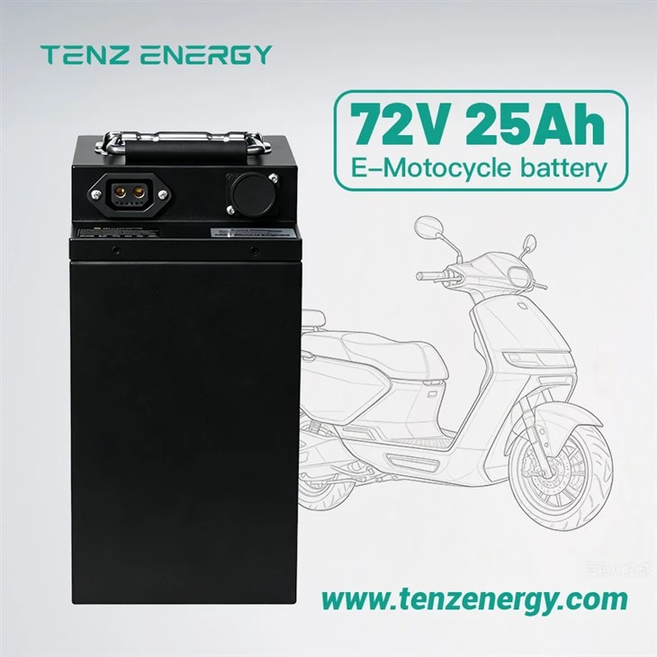Custom 72V 25Ah Lithium-Ion Battery Pack With Smart BMS For Electric Motorcycle