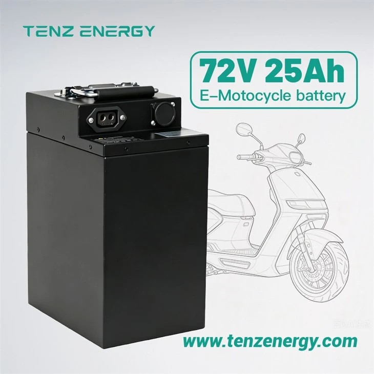 Custom 72V 25Ah Removable Lithium-Ion Battery Pack For Electric Motorcycle